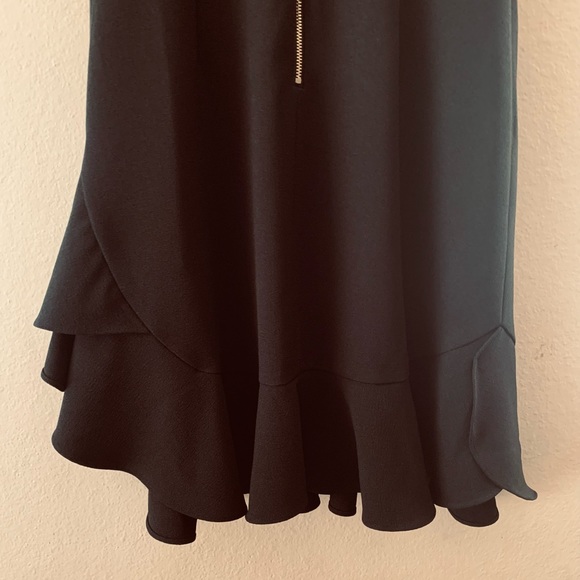 Chelsea28 Ruffled Little Black Dress - Picture 7 of 10